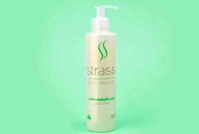Gel pós-depilatório Strass vegano