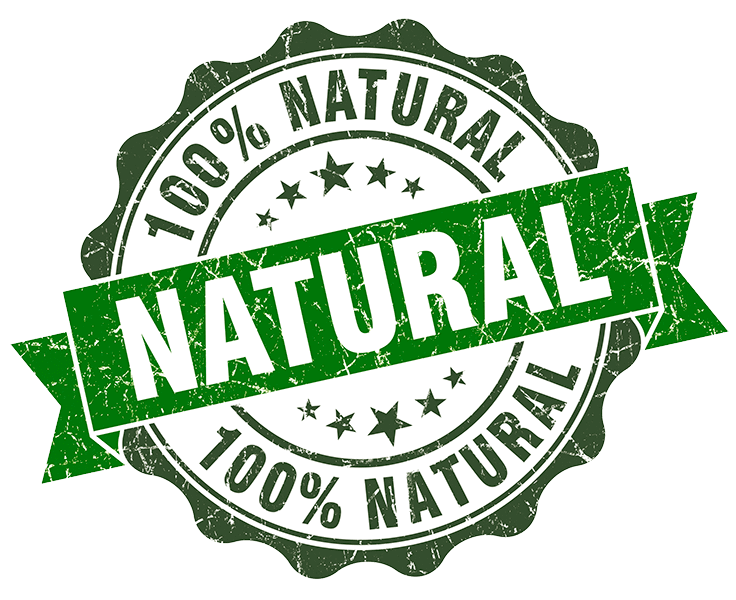 Produto 100% natural